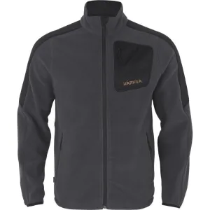 Big Hot Sale Harkila Venjan Polartec Mens Fleece Jacket - Black/Grey