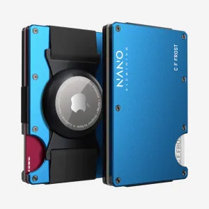 Today Only Savings Personalised Airtag Cash Strap Wallet (Velocity Blue)