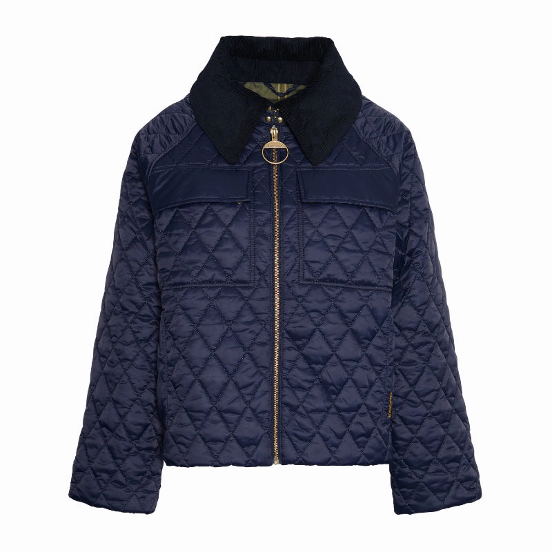 Price Drop Today Hot Pick Deal Barbour Beauly Quilt Ladies Jacket - Navy/Classic