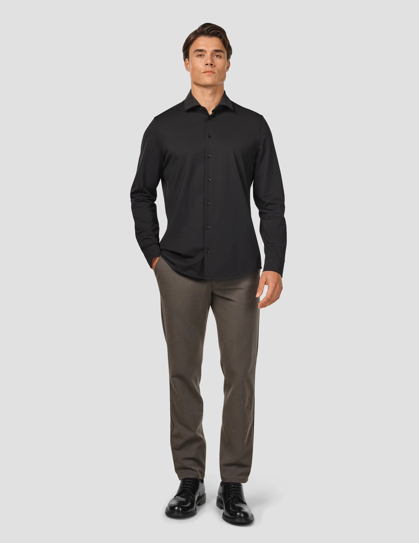 Travel Shirt Black Regular Limited Edition Offer