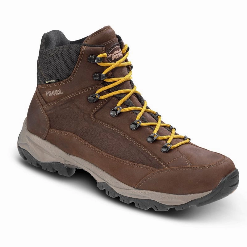 Dont Miss Out Exclusive Savings Event Meindl Baltimore Gore-Tex Mens Waterproof Boots - Chestnut/Mustard Yellow