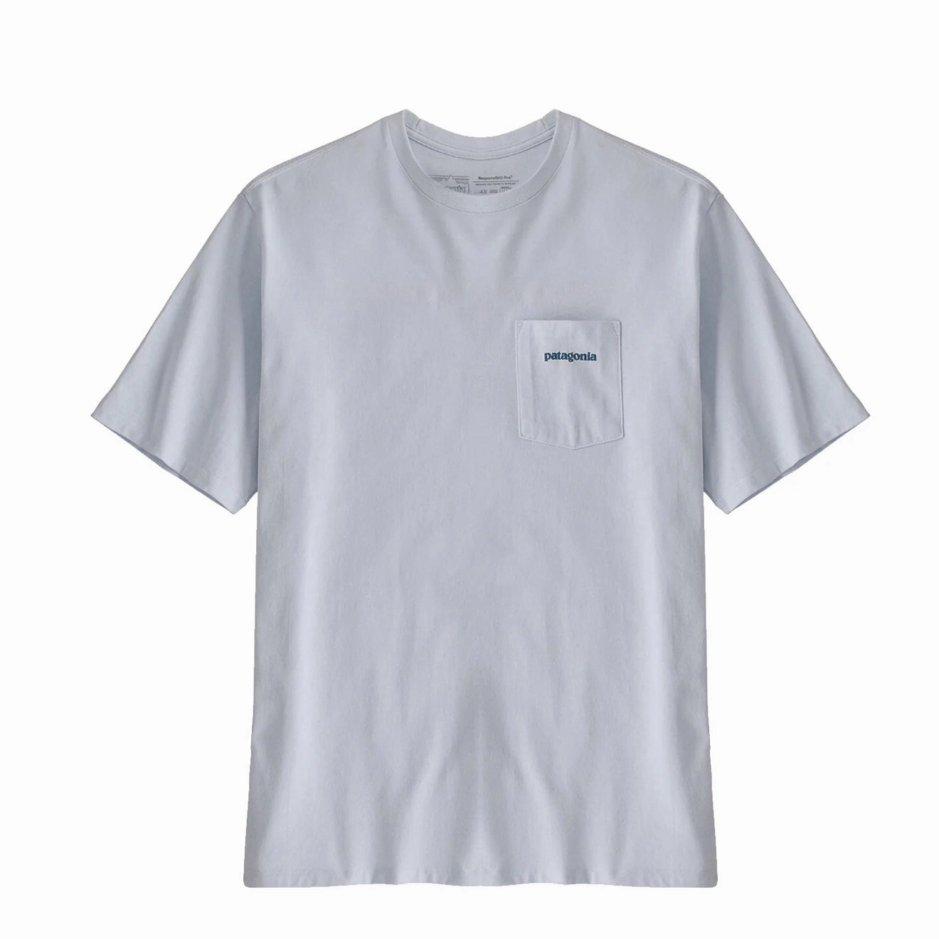 Patagonia Boardshort Logo Pocket Responsibili-Tee White Trending Hot Deal Todays Trending Deals