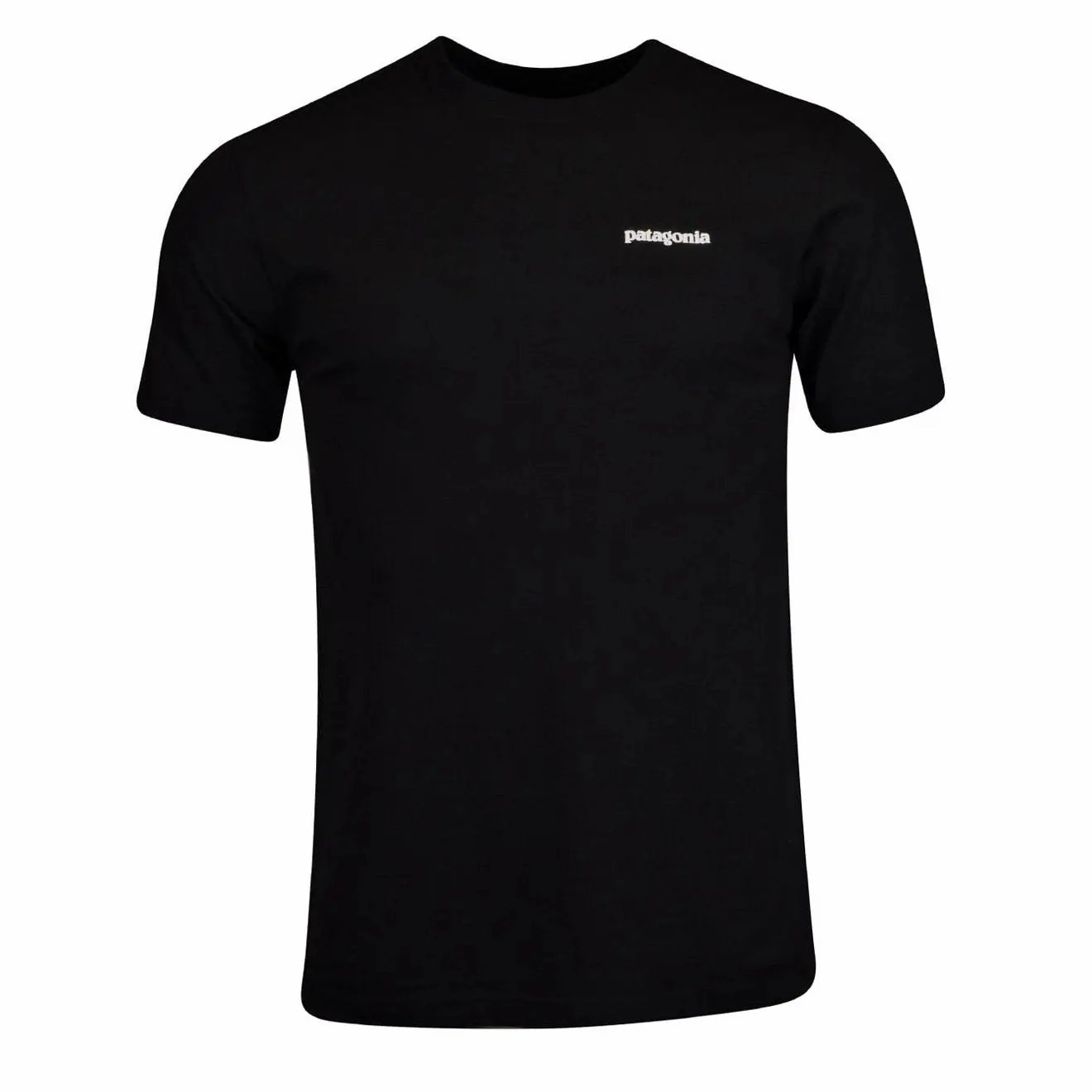 Shop Save Today Todays Steal Patagonia P-6 Logo Responsibili Tee Black
