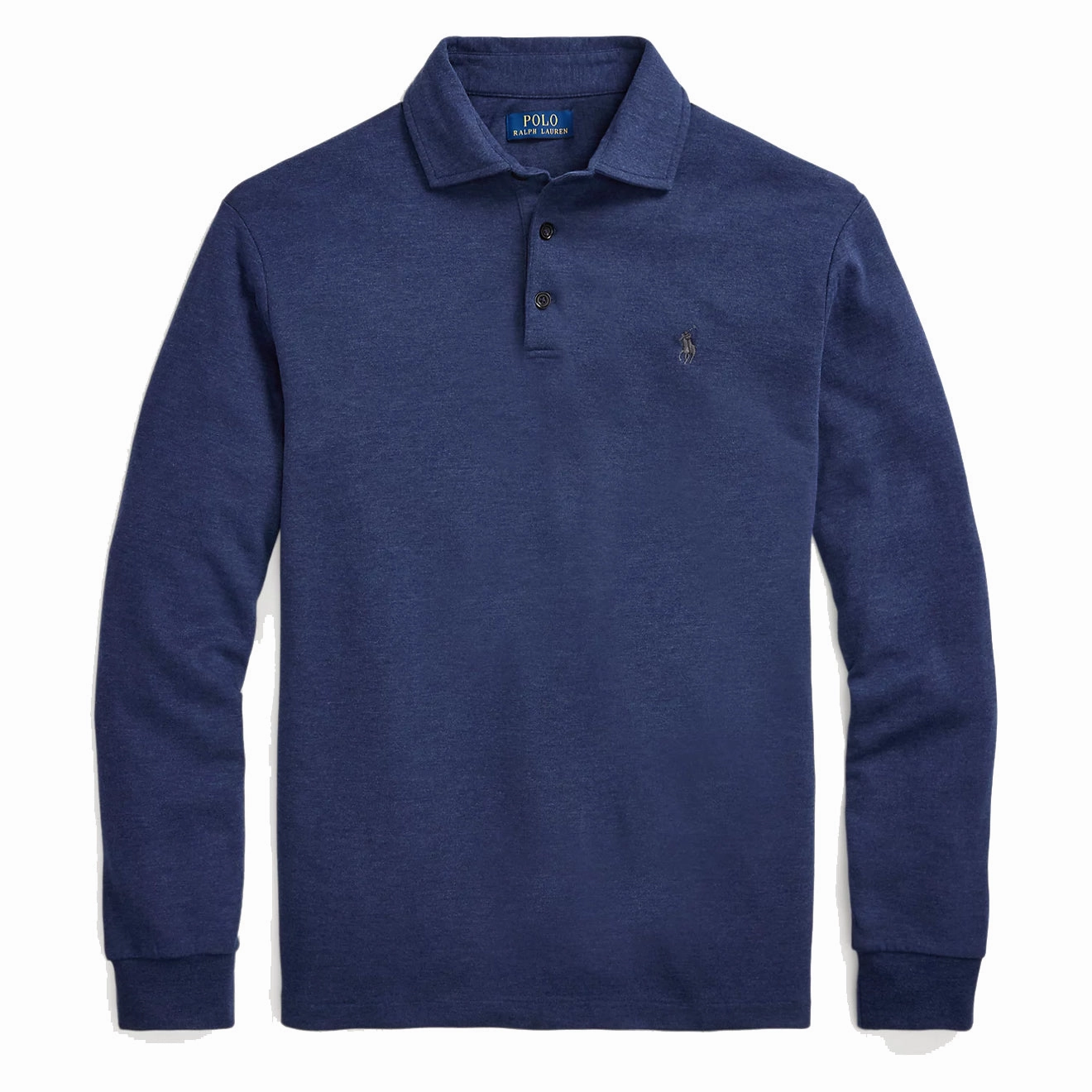 Grab Save Today Polo Ralph Lauren Luxury Jersey Polo Shirt Spring Navy Heather
