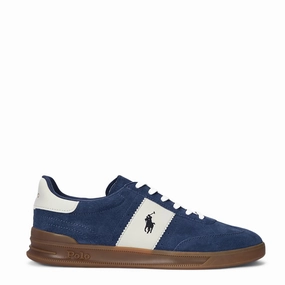 Trending Deals Today Save Big Online Polo Sport Heritage Aera Suede Trainer Light Navy / Cream