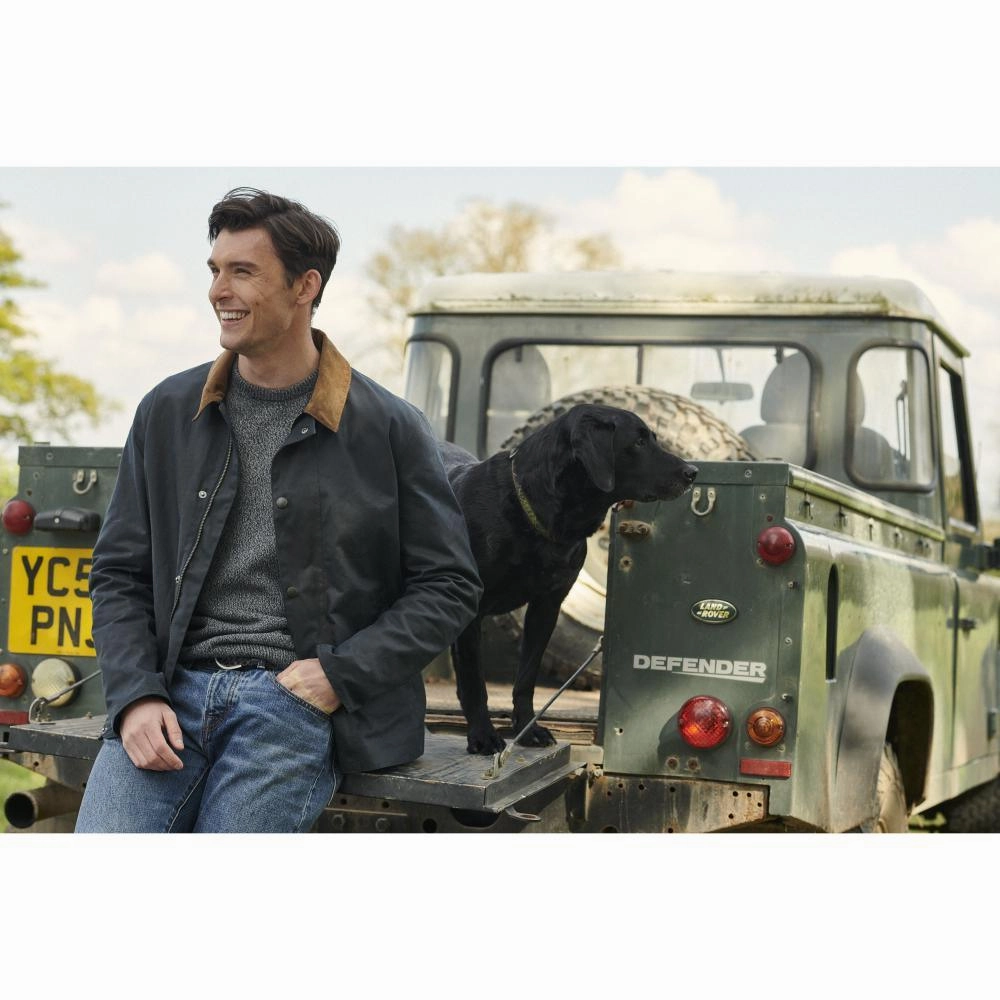 Biggest Savings Now Grab Your Deal Today Barbour Milton Mens Wax Jacket - Navy