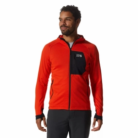Shop Save Big Mountain Hardwear Men'S Polartec Power Grid Full Zip Hoody