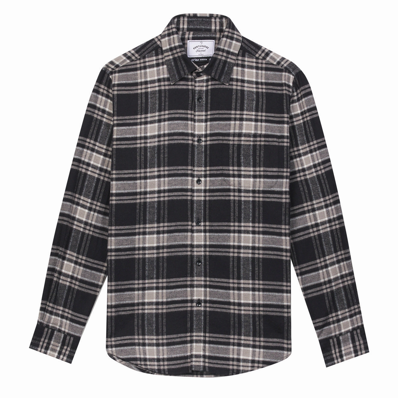 Limited Stock Offer Limited Time Discount Portuguese Flannel Bb Check Shirt Navy / Grey