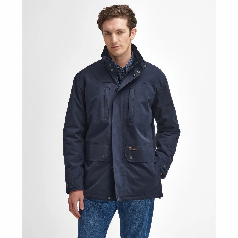 Barbour Cranston Mens Waterproof Jacket - Navy Save Today Only Hot Pick of the Day