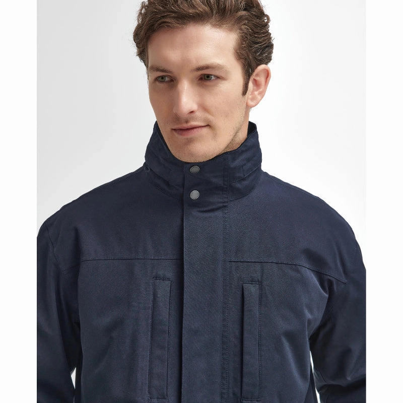 Barbour Cranston Mens Waterproof Jacket - Navy Trendy Picks Today
