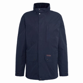 Barbour Cranston Mens Waterproof Jacket - Navy Price Slash Today Dont Miss This Deal