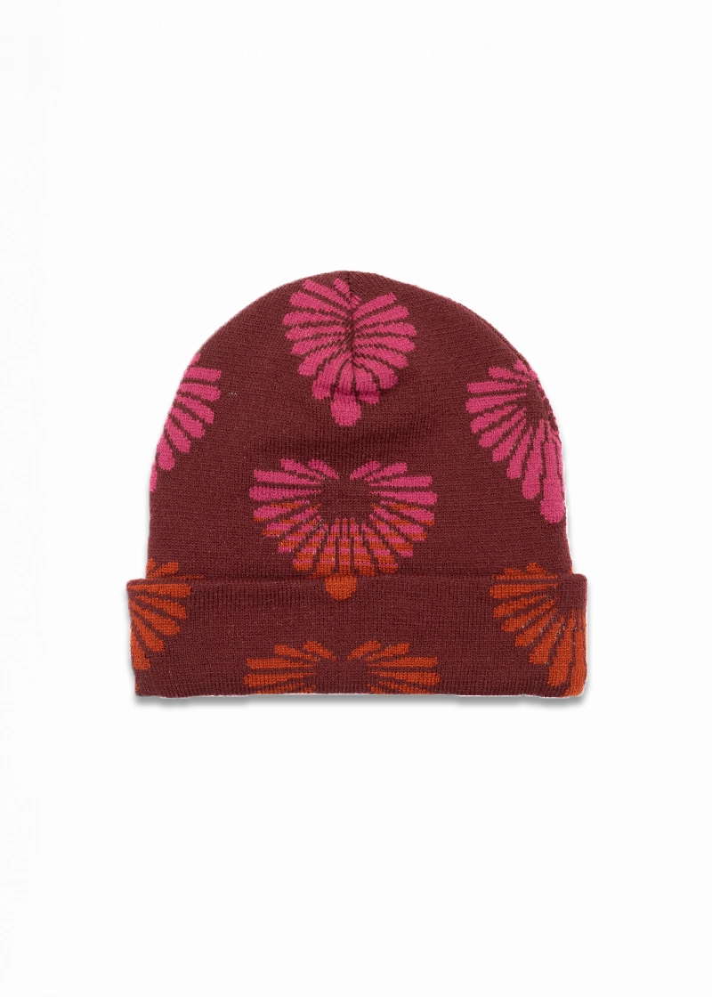 Palm Heart Cuffed Beanie Daily Hot Deal Surprise Offer Now