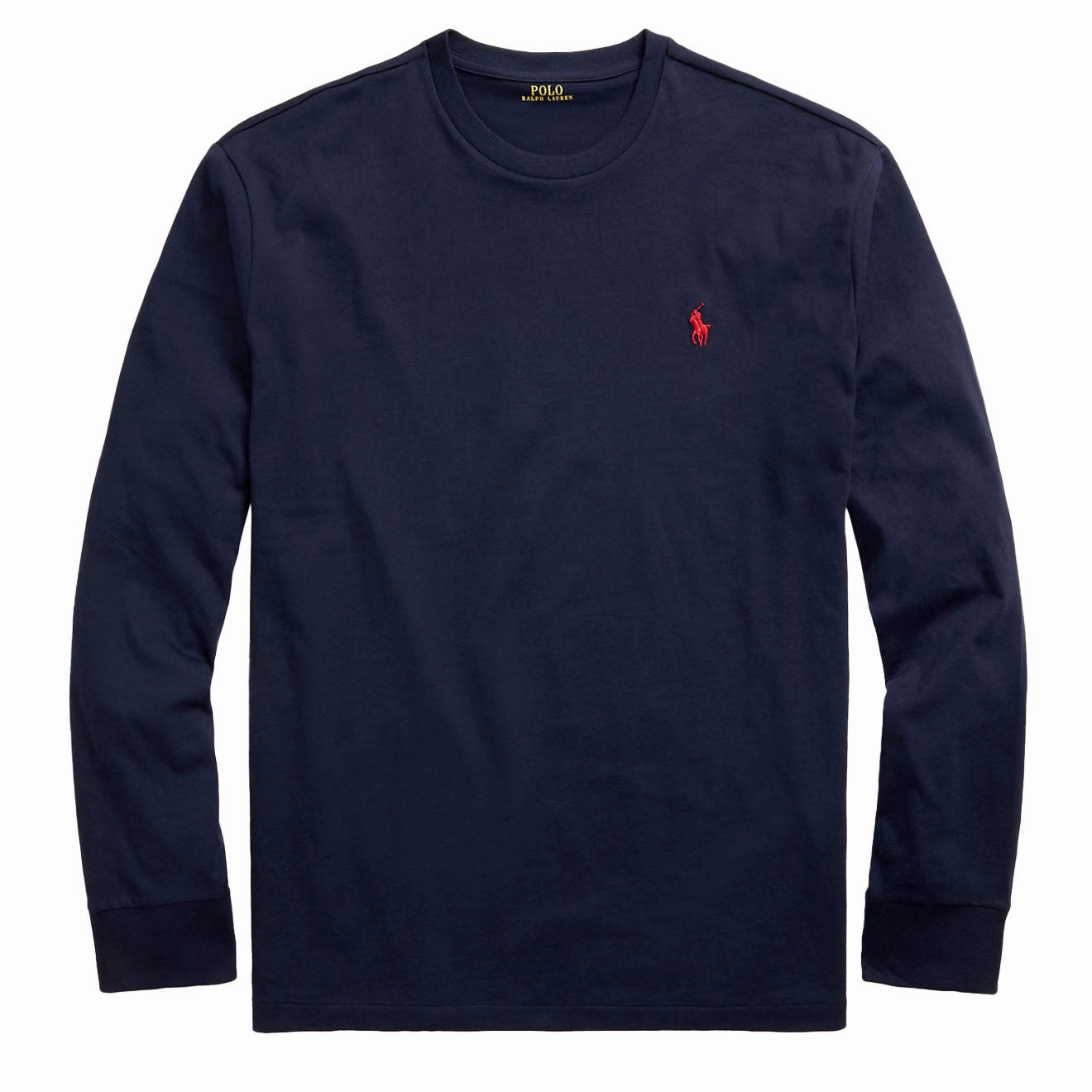 Polo Ralph Lauren Classic Fit Jersey Long-Sleeve T-Shirt Ink Mega Hot Offer Today Only Special
