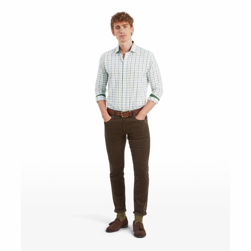 Schoffel Baconsthorpe Tailored Mens Shirt - Woodland Check Instant Hot Deal Mega Hot Offer