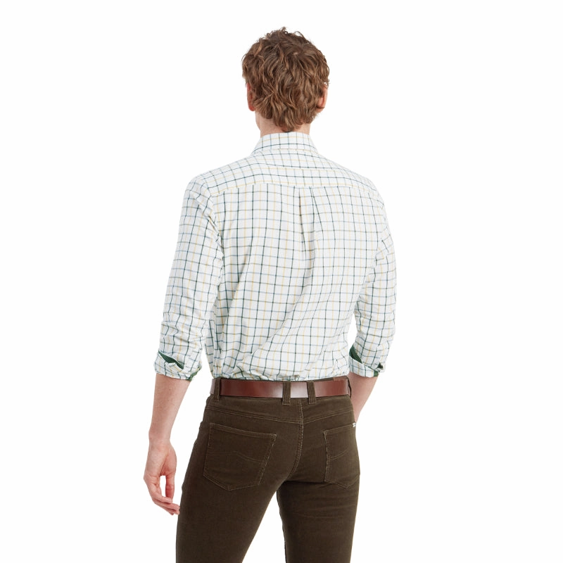 Hot Offer Event Online Exclusive Savings Schoffel Baconsthorpe Tailored Mens Shirt - Woodland Check