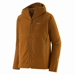 Hot Sale Frenzy Trending Offer Today Patagonia R1 Techface Fitz Roy Trout Hoody Shelter Brown