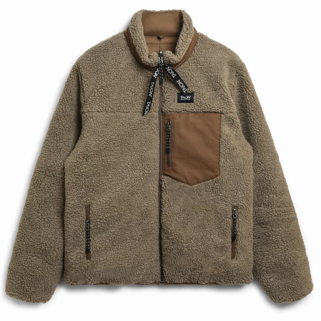 Taion Down X Boa Reversible Jacket L. Brown / Beige Today Only Offer