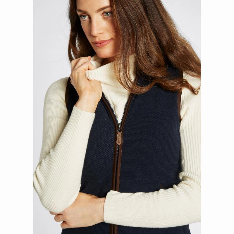 Today Only Hot Sale Limited Time Steal Dubarry Carbury Ladies Fleece Gilet - Navy