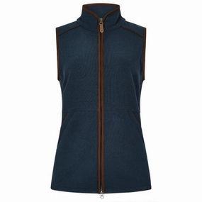 Dubarry Carbury Ladies Fleece Gilet - Navy Hot Pick Online