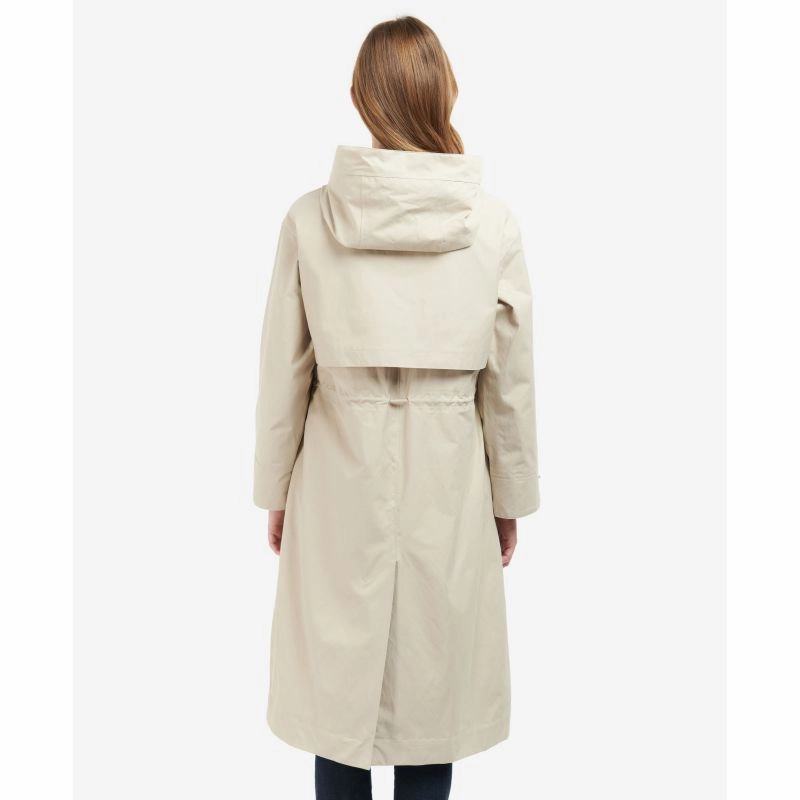 Todays Hot Pick Barbour Blue Bell Waterproof Ladies Jacket - Light Sand/Ancient