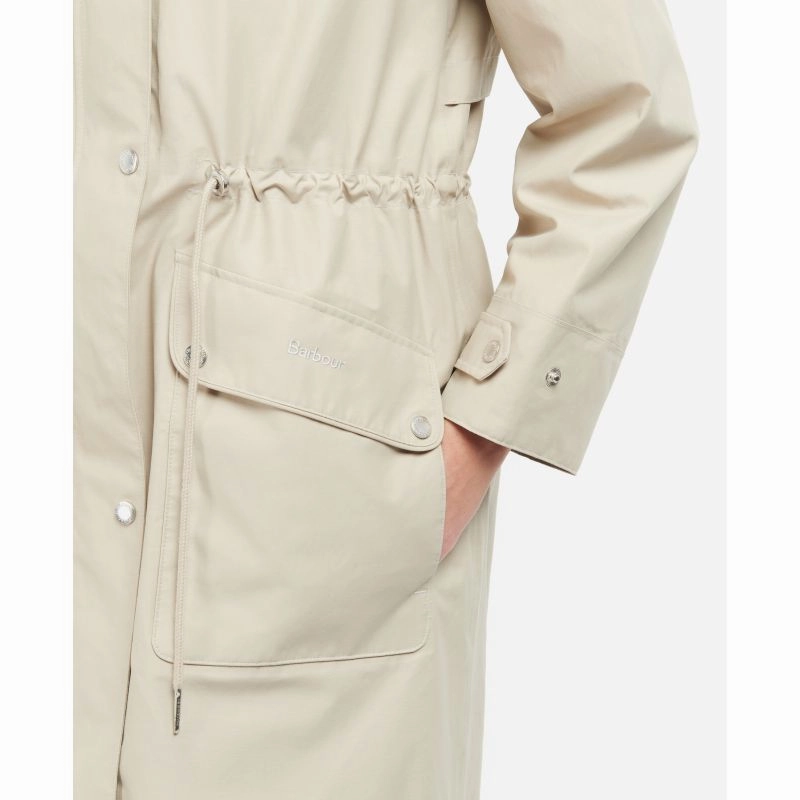 Special Offer Inside Barbour Blue Bell Waterproof Ladies Jacket - Light Sand/Ancient