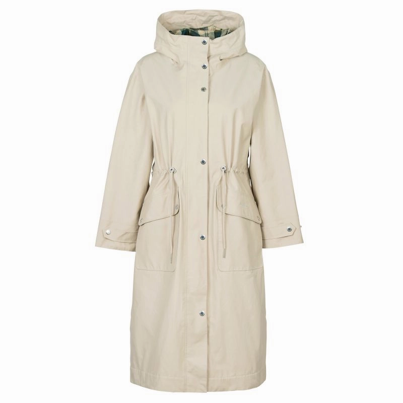 Today Only Offer Barbour Blue Bell Waterproof Ladies Jacket - Light Sand/Ancient