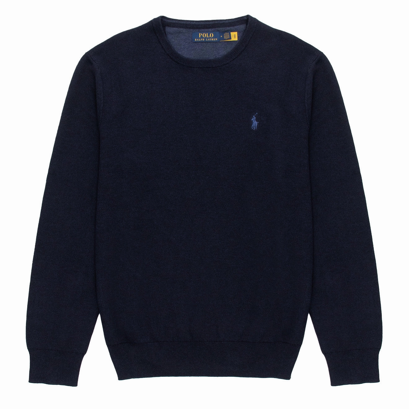 Polo Ralph Lauren Cotton Crewneck Jumper Navy Heather Grab Your Savings