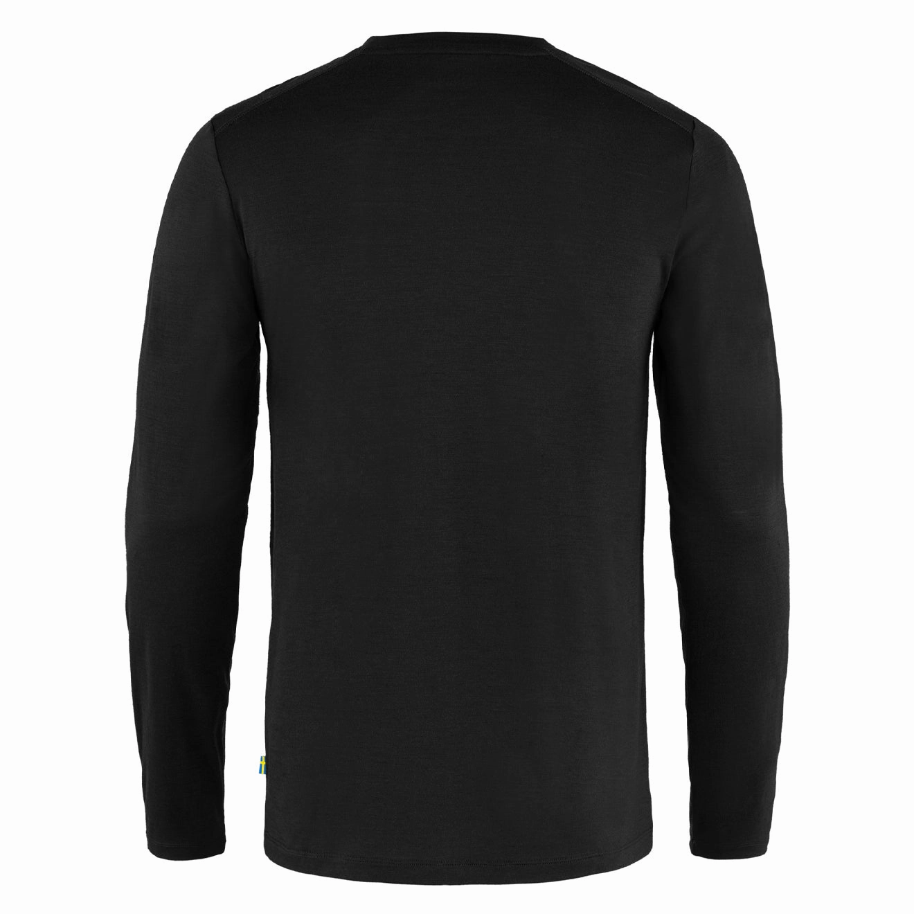 Fjallraven Abisko Wool L/S Tee Black Flash Sale Alert Instant Savings Inside