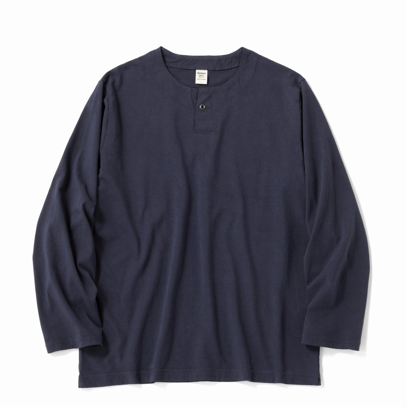 Instant Savings Deal Exclusive Online Deal Jackman Henleyneck L/S T-Shirt Classic Navy