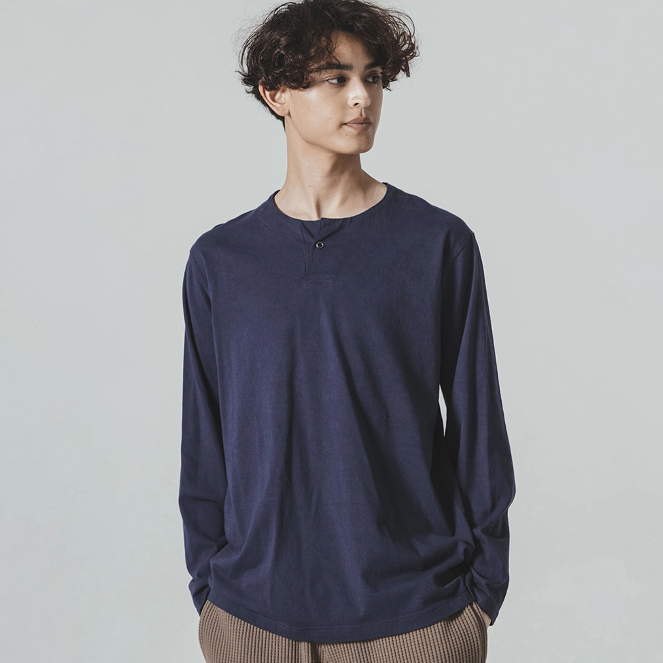 Hot Clearance Now Jackman Henleyneck L/S T-Shirt Classic Navy