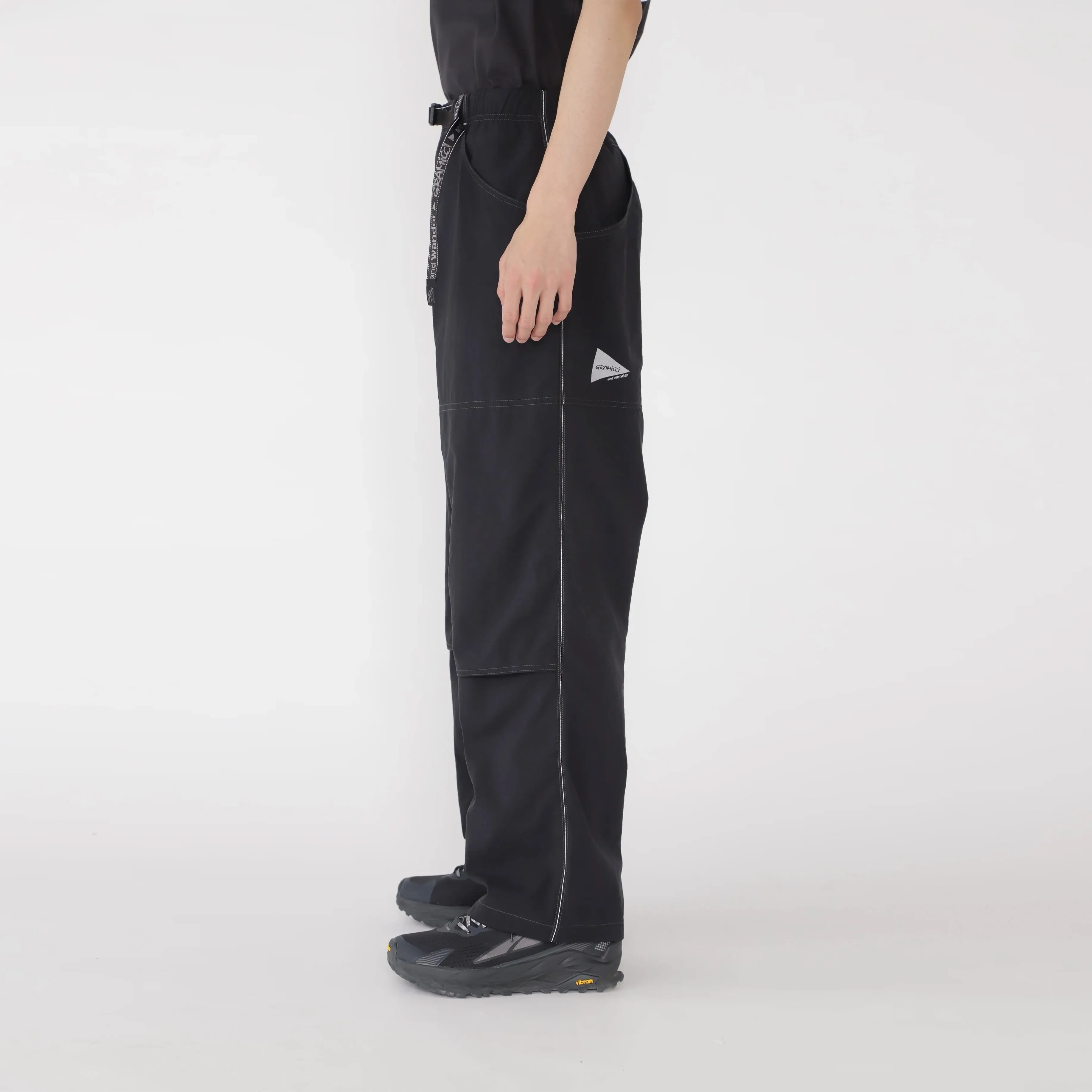 Gramicci X And Wander Nylon Double Knee Pant Black Clearance Steal Today Trending Savings Now
