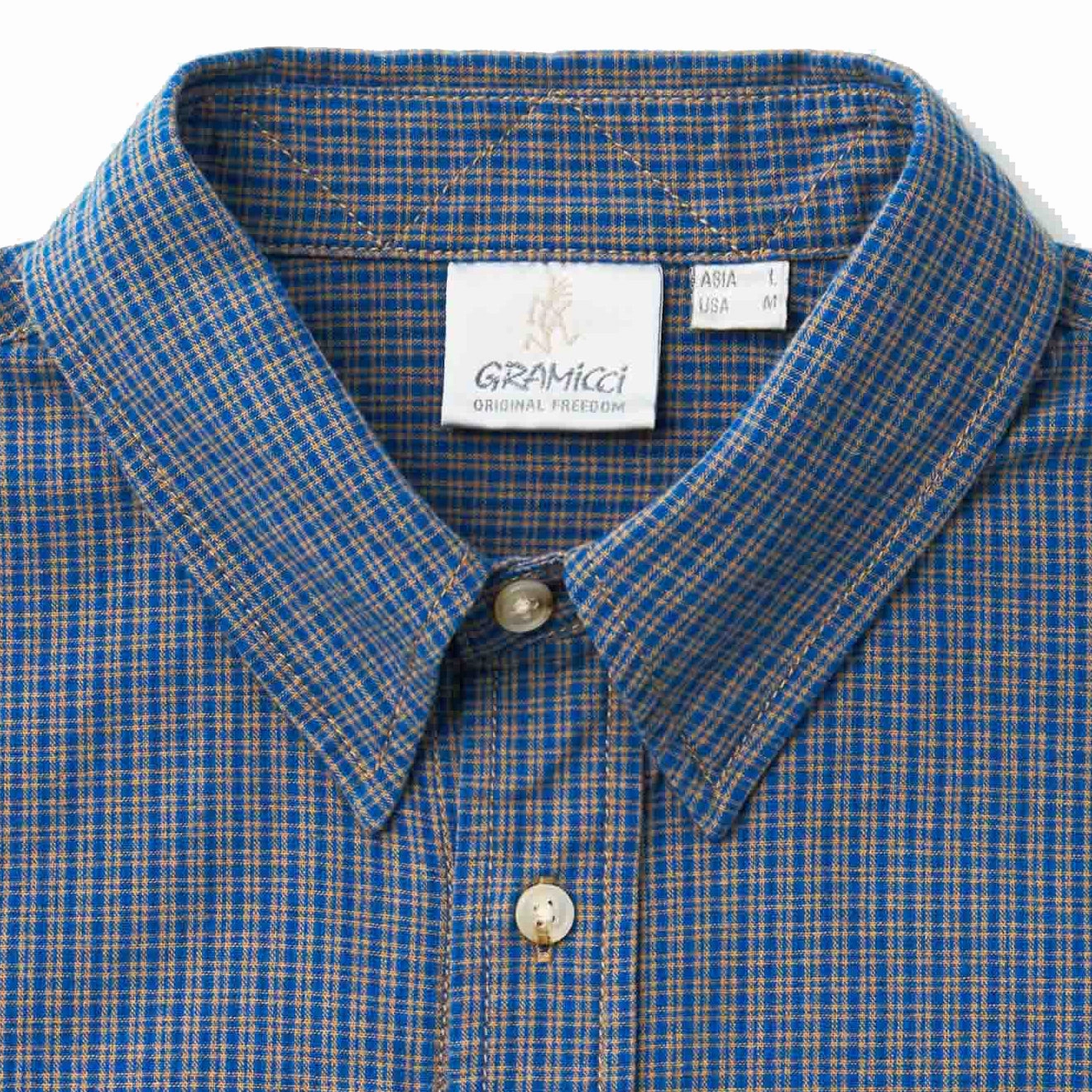 Instant Hot Deal Gramicci Checkered Stance Shirt Sierra Check Navy