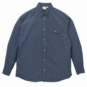 Clearance Blowout Flash Deal Alert Gramicci Checkered Stance Shirt Sierra Check Navy