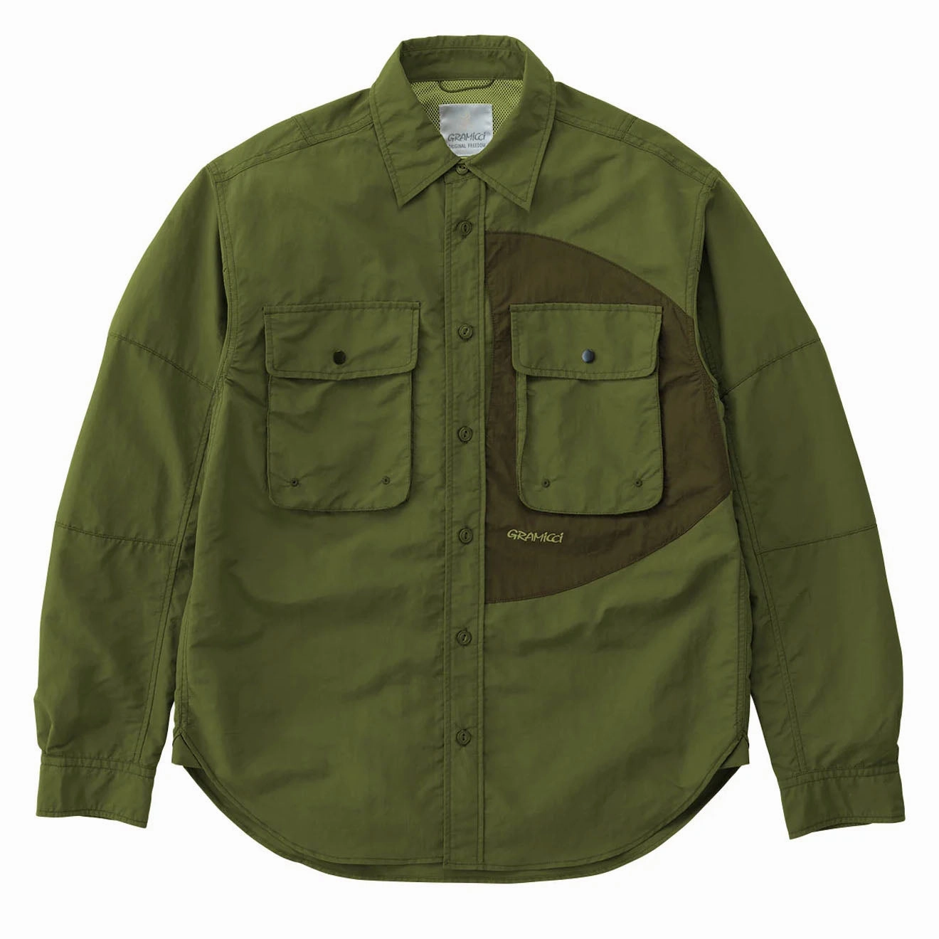 Shop the Savings Gift Sale Event Gramicci Nylon Brentwood Shirt Olive