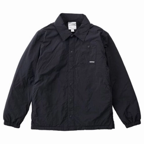 Todays Best Deal Grab Your Savings Gramicci Nylon Fleece Coaches Overshirt Black