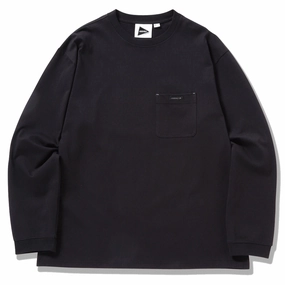Big Savings Event Clearance Blowout Gramicci X And Wander Backprint L/S Tee Black
