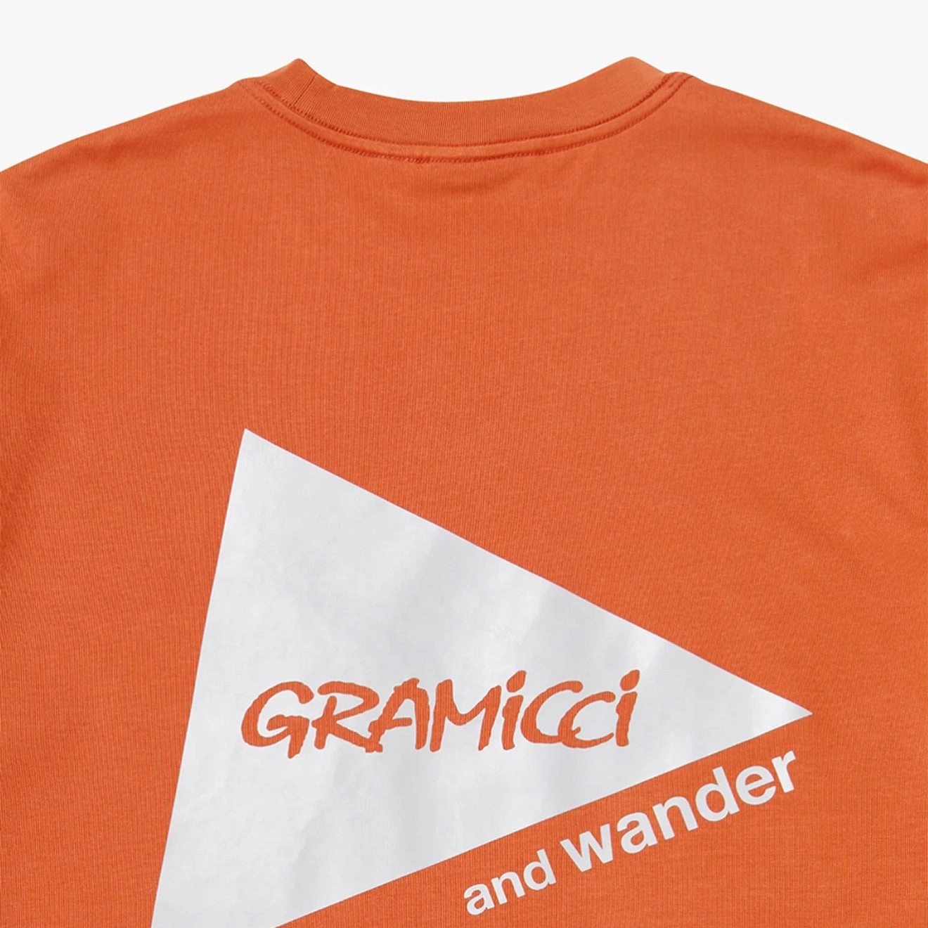 Gramicci X And Wander Backprint Tee Red Best Seller Discount Trending Deals Today