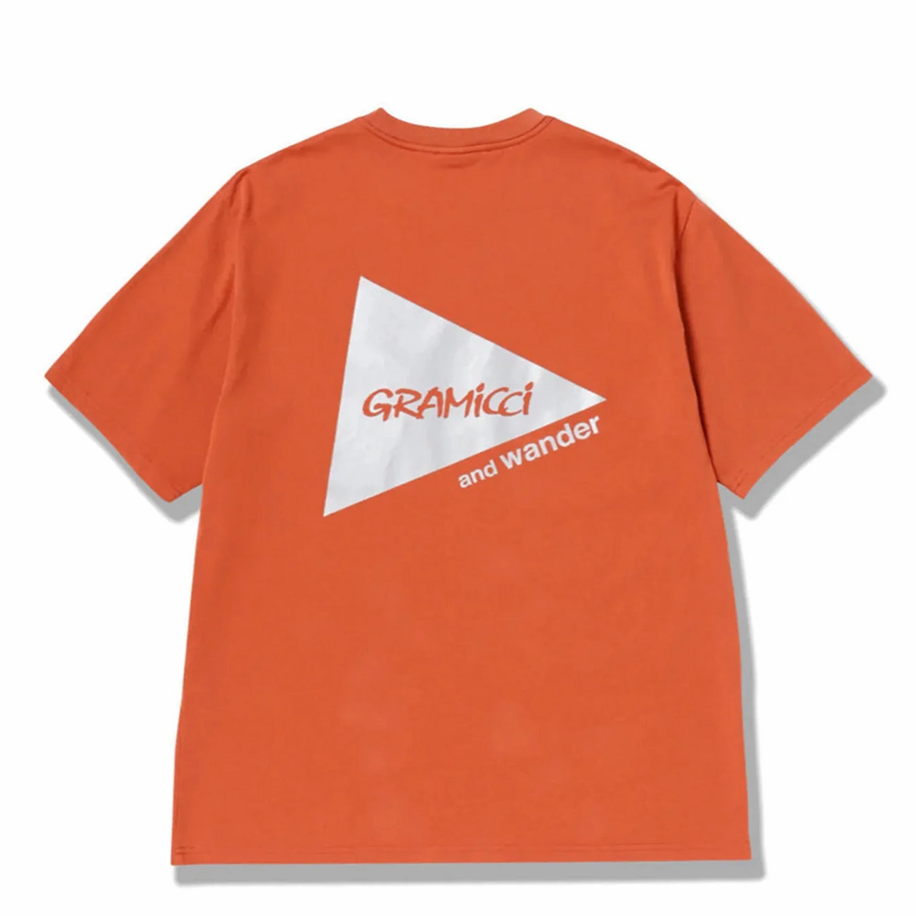 Gramicci X And Wander Backprint Tee Red Limited Stock Offer