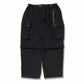 Gramicci X And Wander Womens Military Wide Pant Black Grab Save Today
