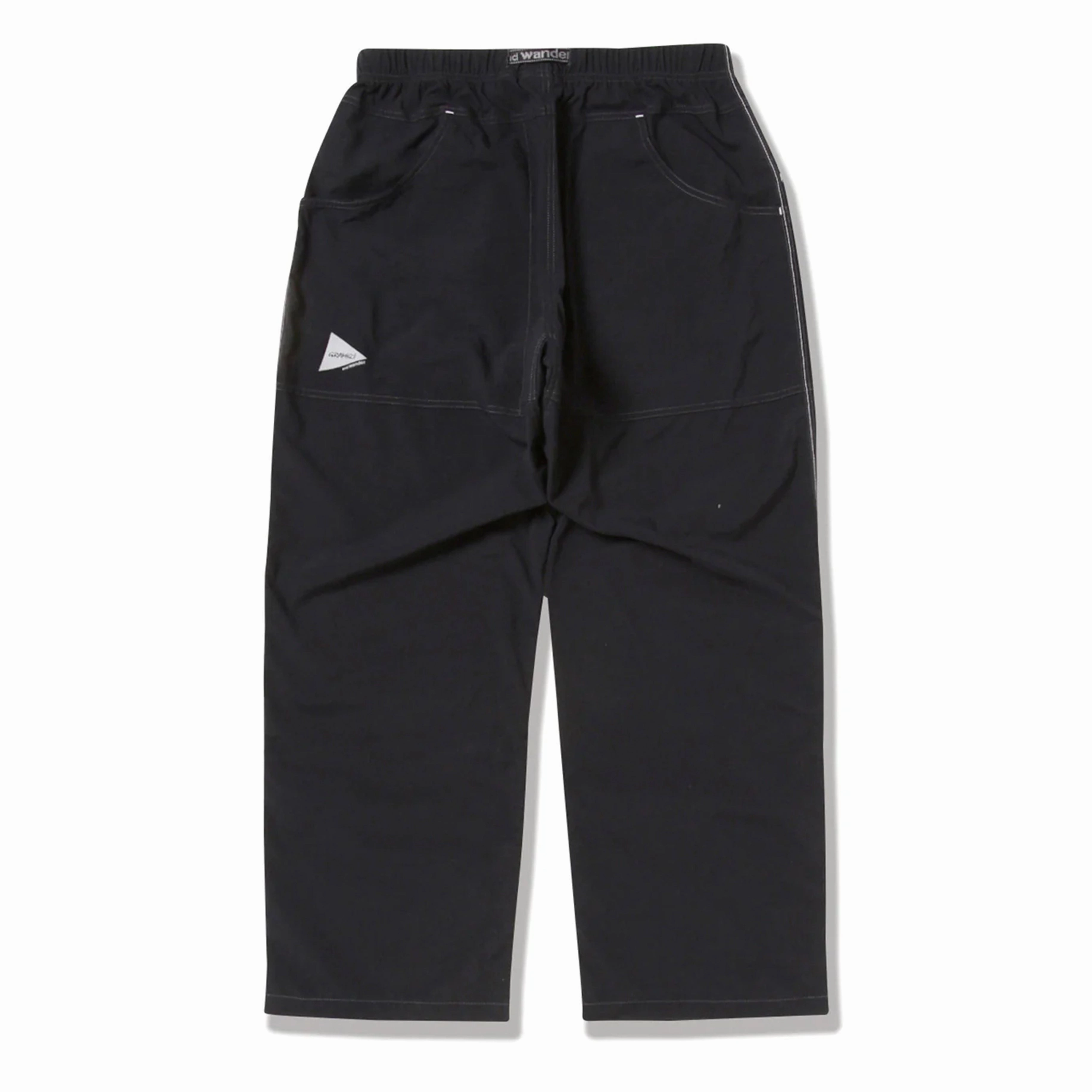 Gramicci X And Wander Womens Nylon Double Knee Pant Black Grab It Fast