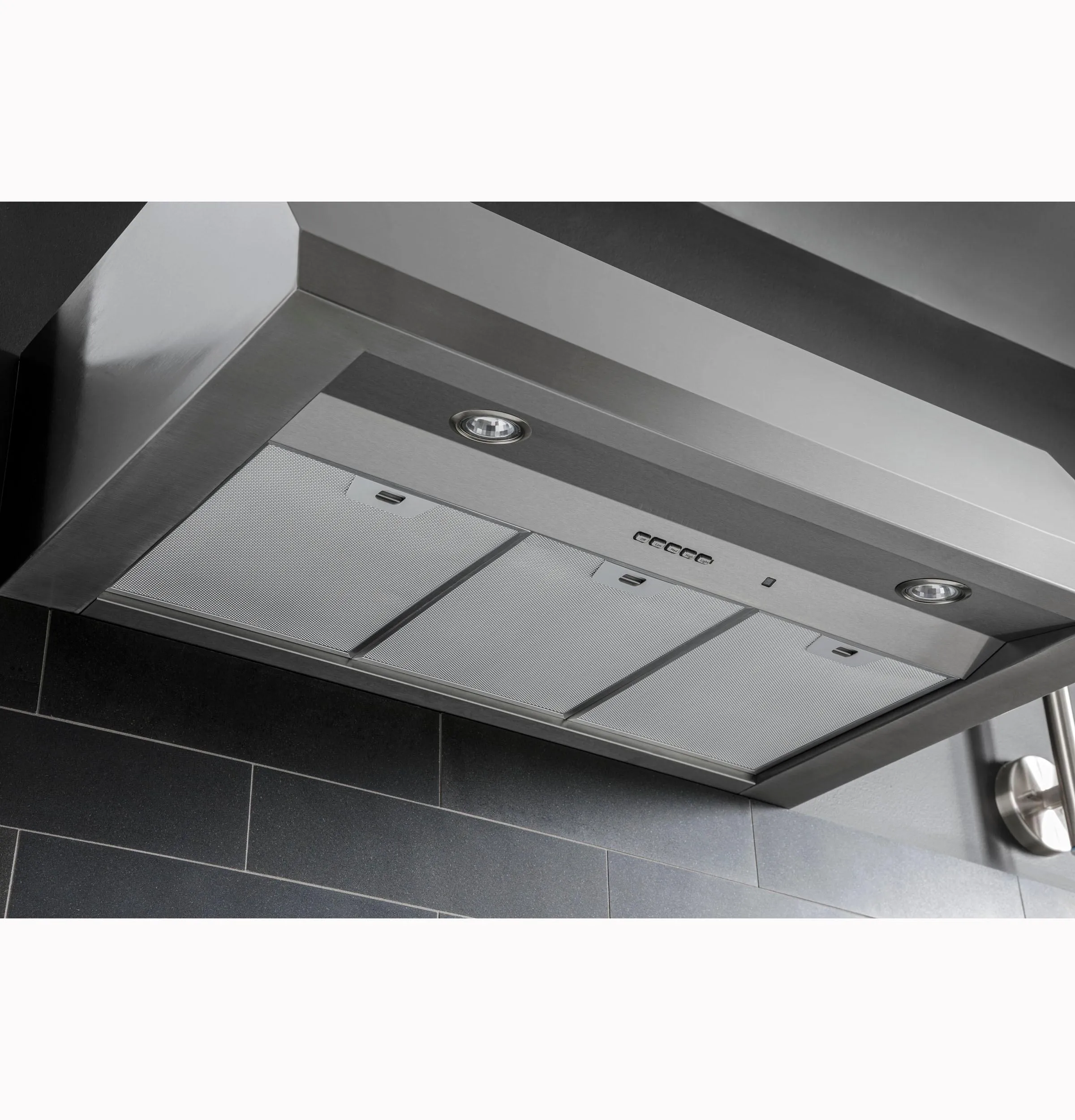 Haier UVW8304SPSS 30" Designer Wall Mount Hood W/ Dimmable Led Lighting