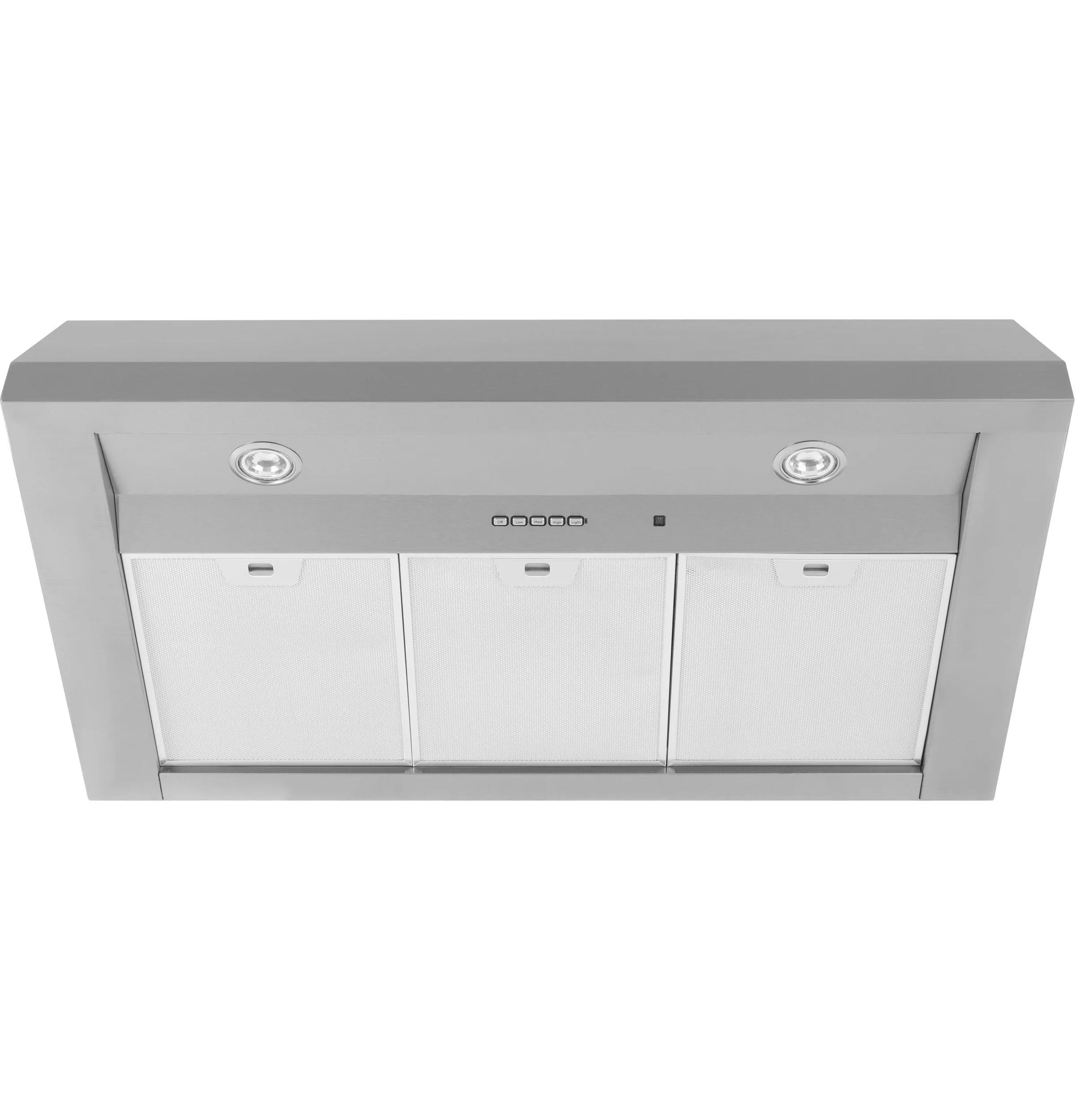 Haier UVW8304SPSS 30" Designer Wall Mount Hood W/ Dimmable Led Lighting
