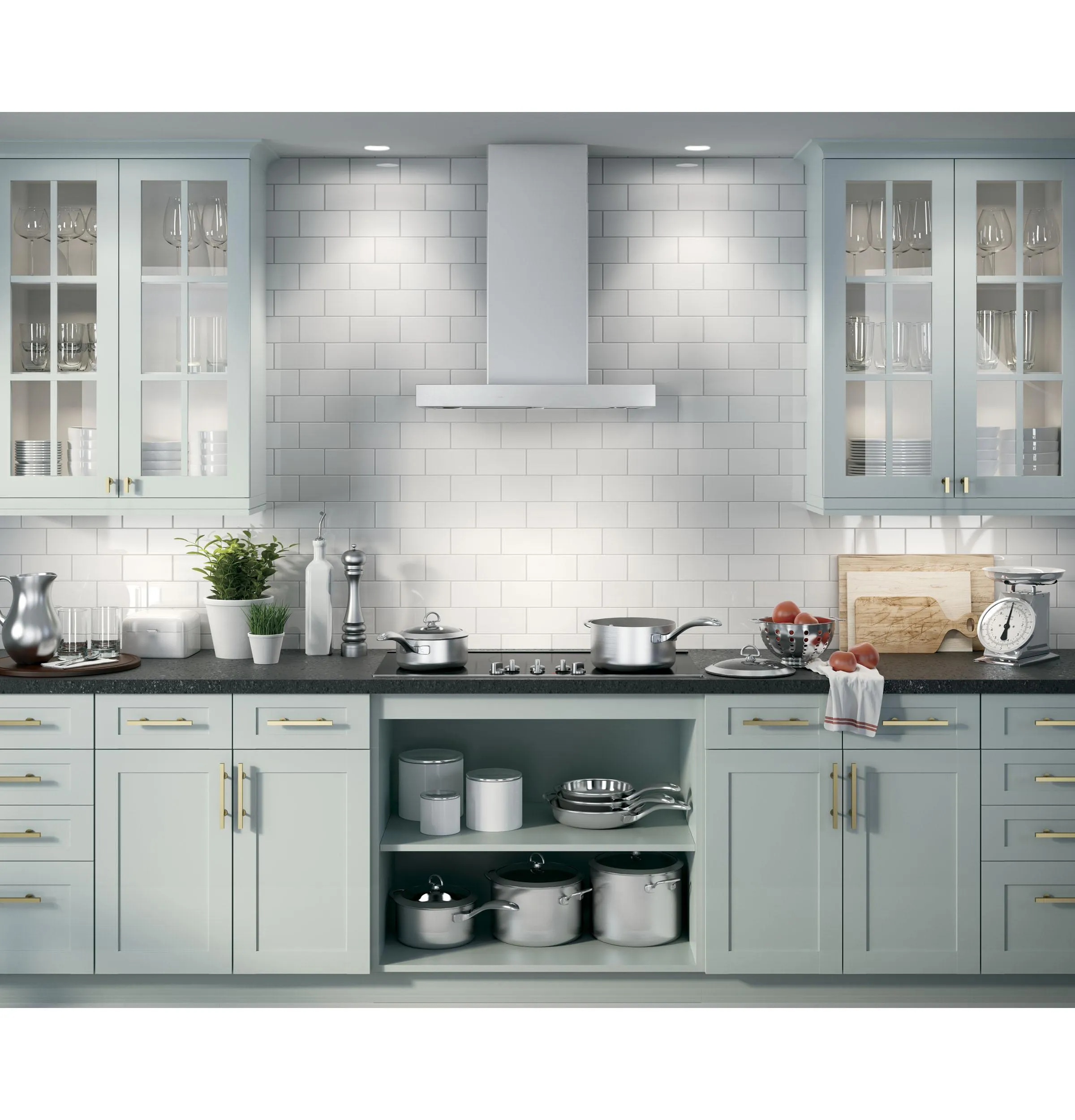 Haier UVW9301SLSS 30" Smart Designer Wall Mount Hood W/ Perimeter Venting