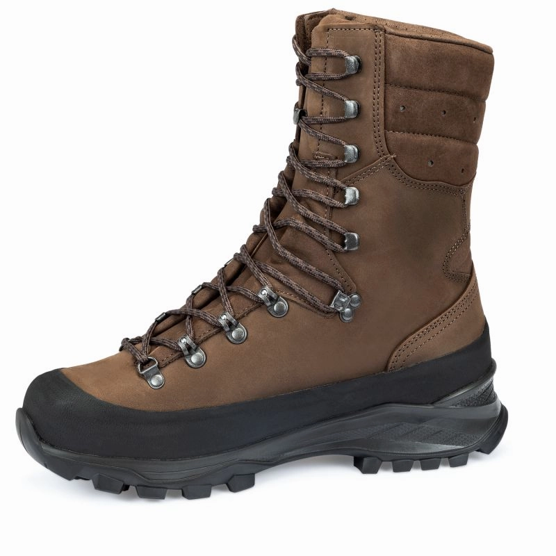 Hanwag Brenner Pro Gore-Tex Wide Fit Waterproof Boots - Brown/Ashphalt Today Only Hot Sale Shop the Savings