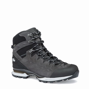 Hanwag Makra Trek Gtx Boot Asphalt / Light Grey Clearance Event Todays Hot Pick