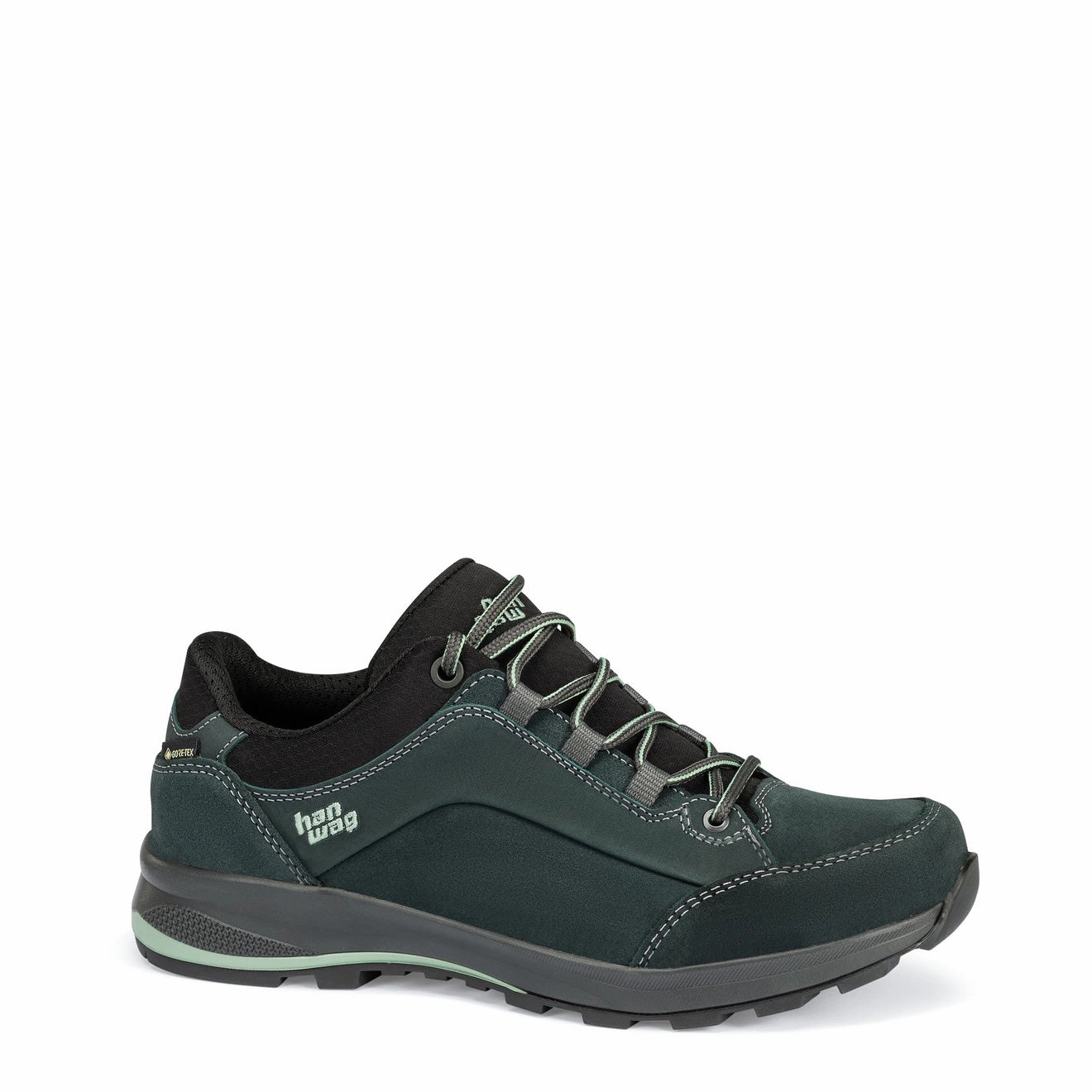 Hot Discount Deal Hanwag Womens Banks Low Lady Gtx Boot Petrol / Mint