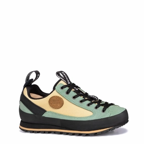 Trendy Picks Today Sweet Deal Today Hanwag Womens Rotpunkt Low Lady Ll Trainer Mint / Nude Beige
