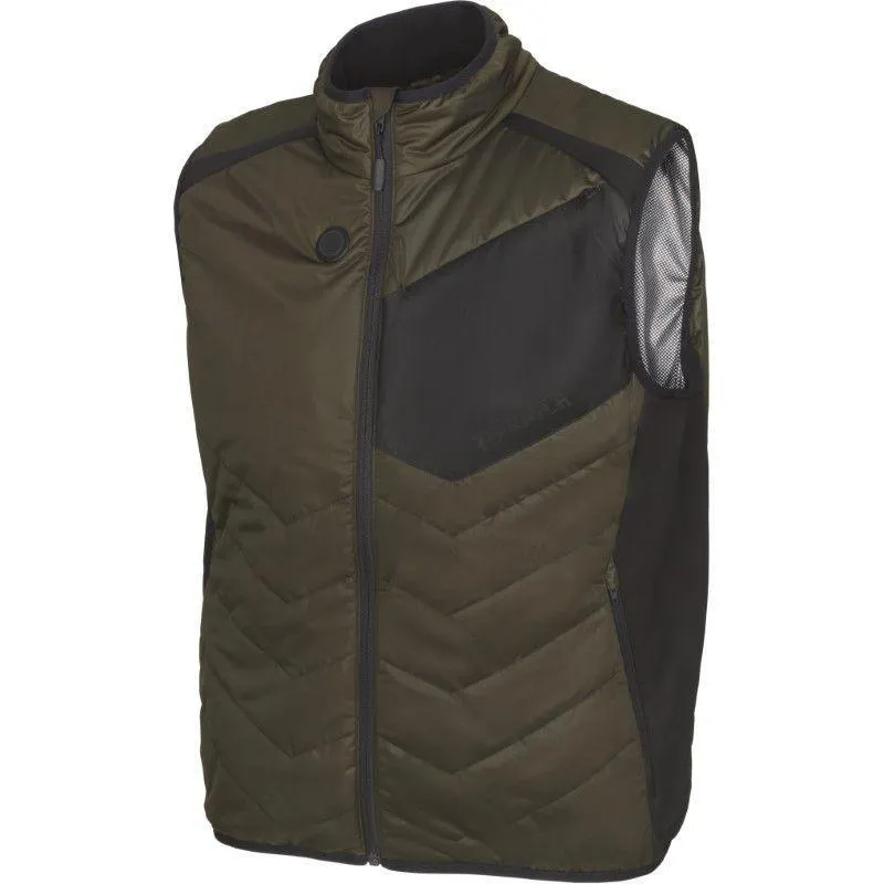 Todays Special Picks Grab Your Savings Harkila Heat Control Mens Packable Gilet - Willow Green/ Black