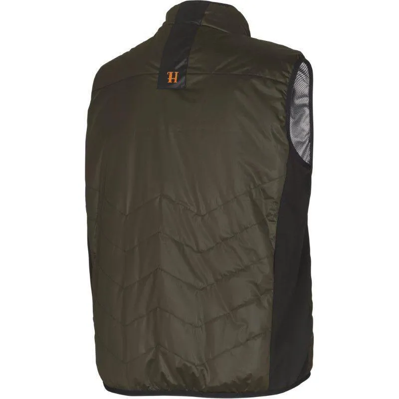 Surprise Offer Now Harkila Heat Control Mens Packable Gilet - Willow Green/ Black