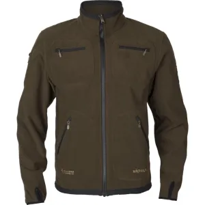 Hot Pick of the Day Harkila Kamko Mens Gore-Tex Windproof Reversible Fleece Jacket - Green/Bordeaux